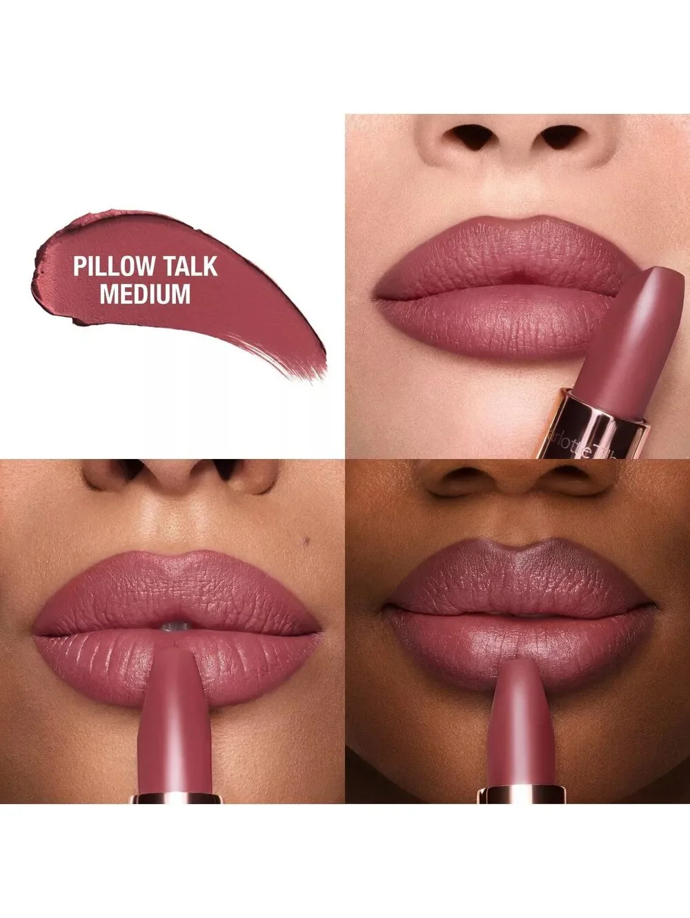 Charlotte Tilbury • Matte Revolution Lipstick • Pillow Talk Medium • New in Box